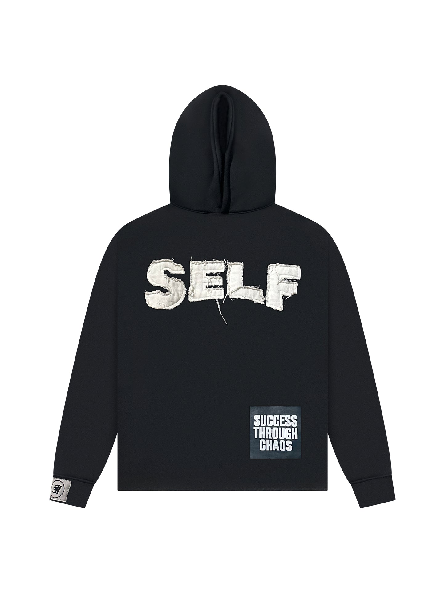 SELF MADE HOODIE - BLACK