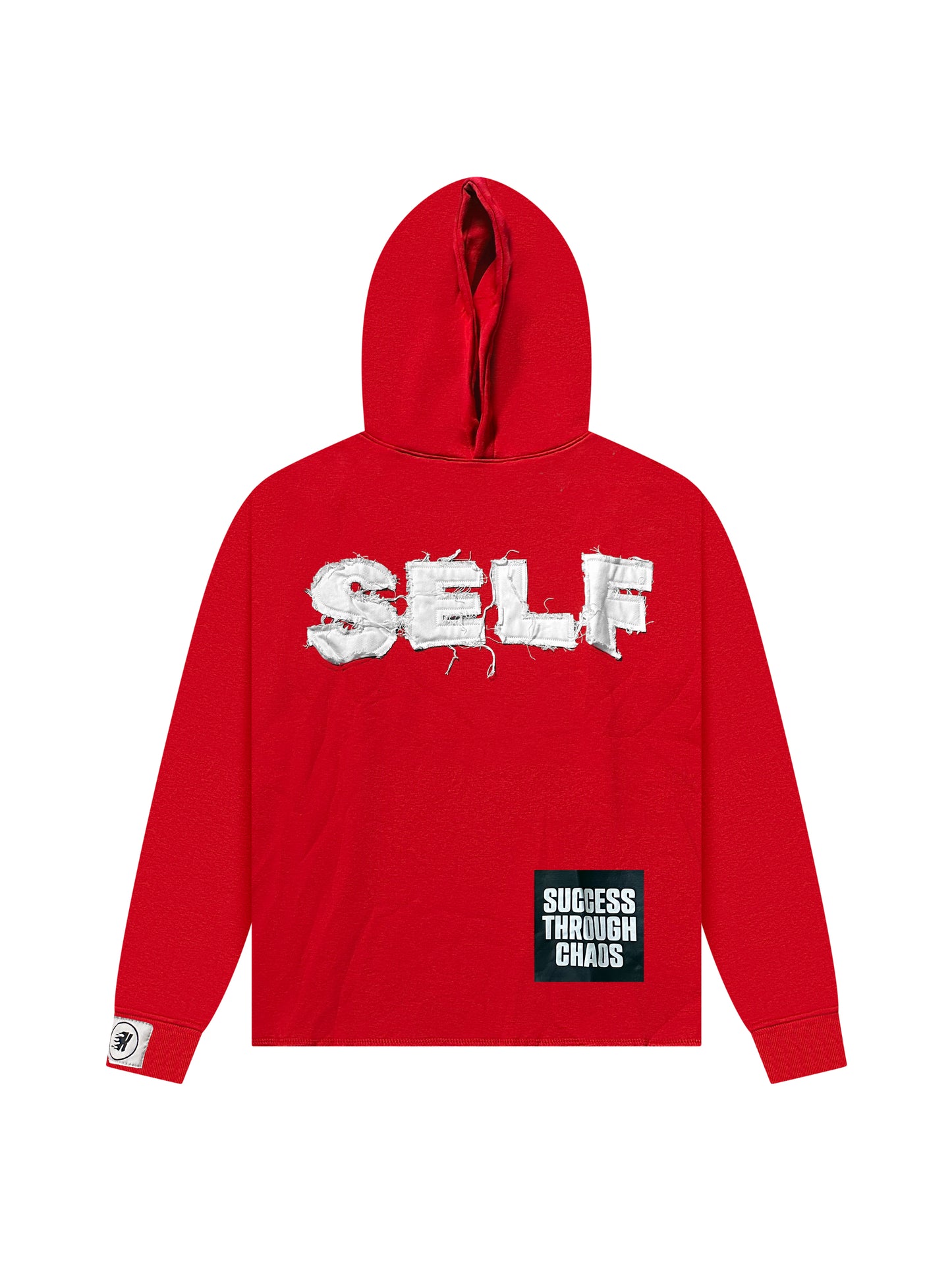 SELF MADE HOODIE - RED
