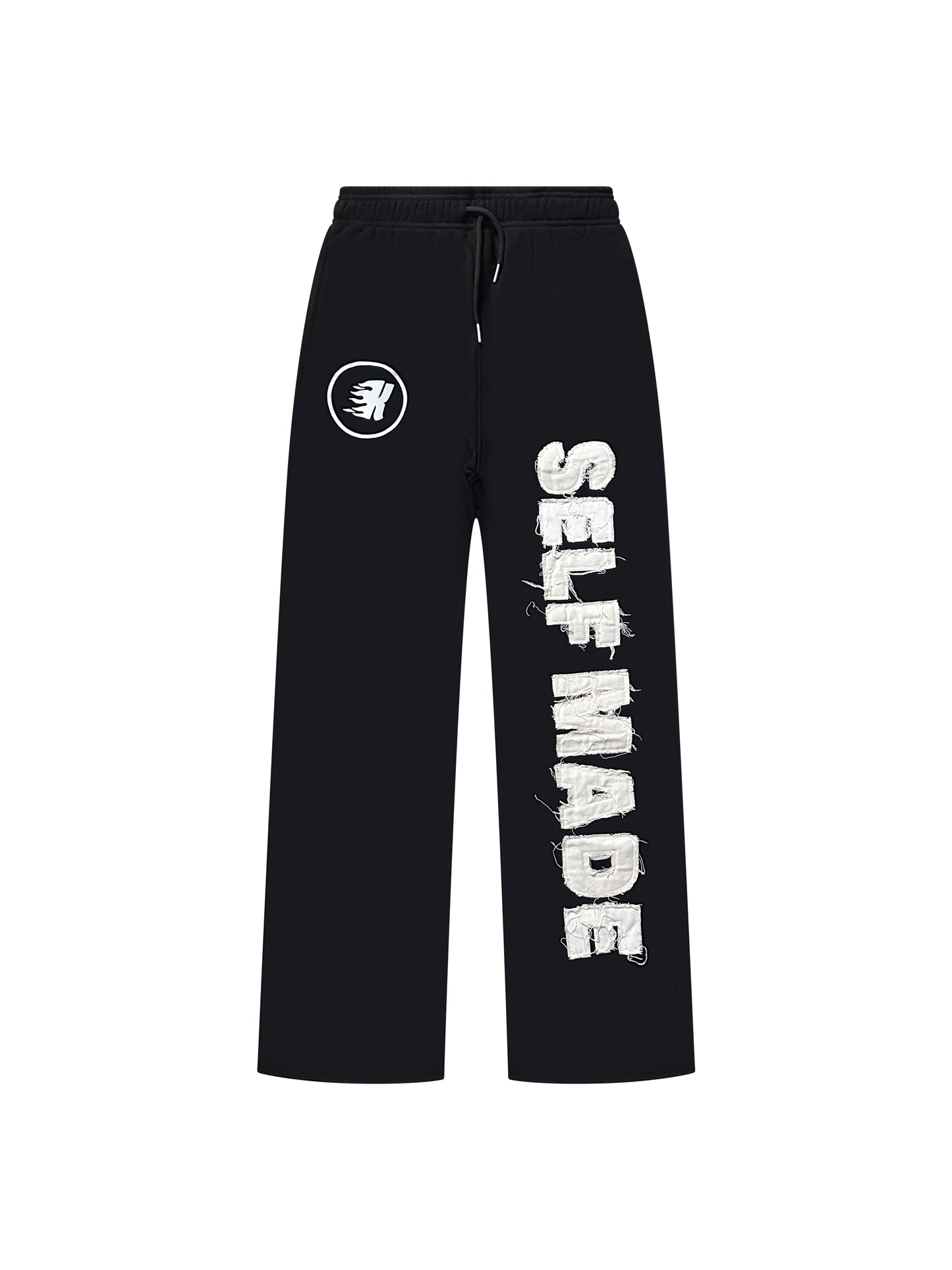 SELF MADE FLARED PANTS - BLACK